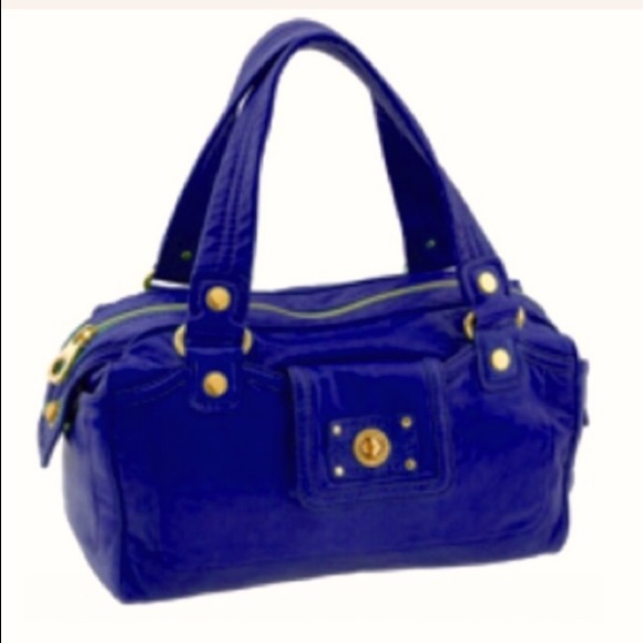 Marc by Marc Jacobs Handbags - MARC JACOBS Totally Turnlock Violet Leather BAG